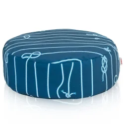 Pufa Podnóżek Okrągły - Premium Prints