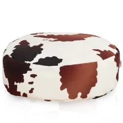 Pufa Podnóżek Okrągły - Premium Prints