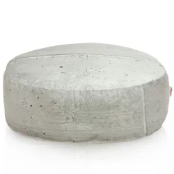 Pufa Podnóżek Okrągły - Premium Prints