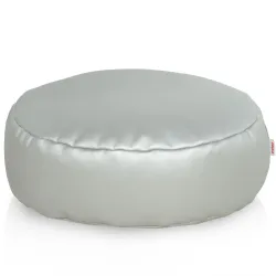 Pufa Podnóżek Okrągły - Ekoskóra