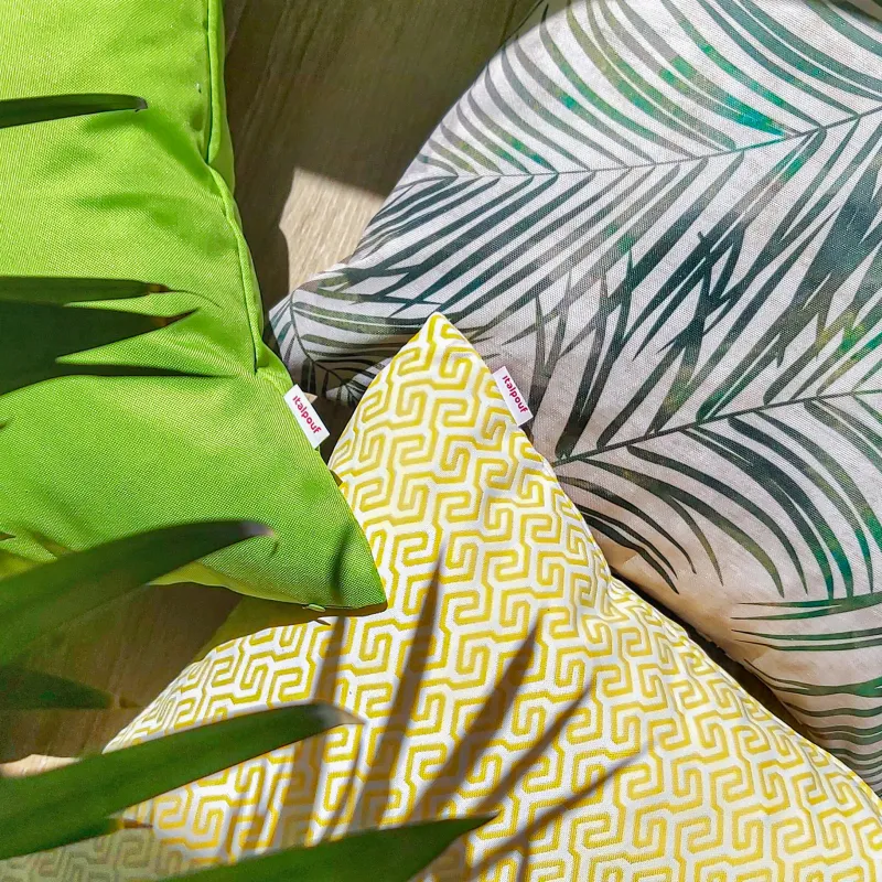 Stylowa Limonkowa Poduszka Prostokątna Outdoor – Świetna do domu i ogrodu