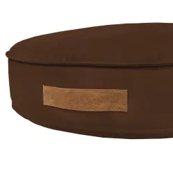 Antyalergiczne Perłowy Plusz Okrągłe Legowisko – Idealne dla psów i kotów