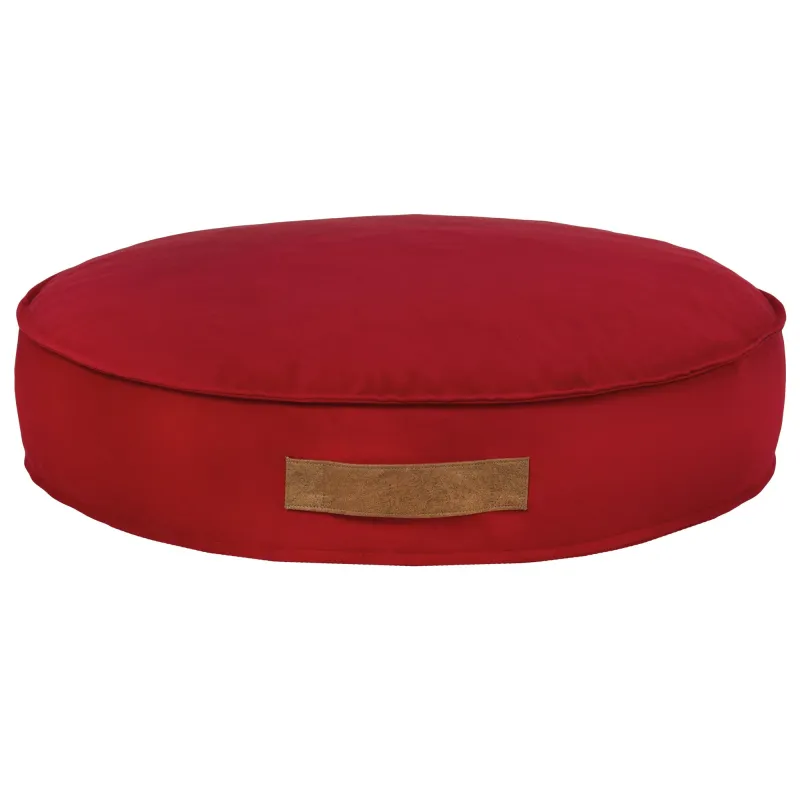 Antyalergiczne Perłowy Plusz Okrągłe Legowisko – Idealne dla psów i kotów