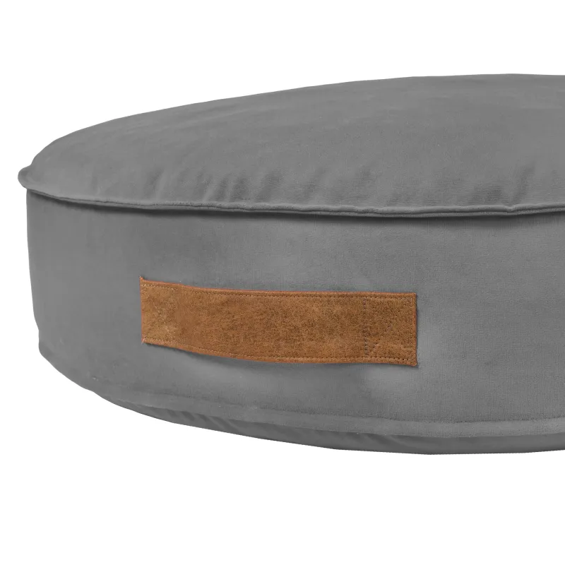 Antyalergiczne Perłowy Plusz Okrągłe Legowisko – Idealne dla psów i kotów