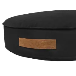 Antyalergiczne Perłowy Plusz Okrągłe Legowisko – Idealne dla psów i kotów