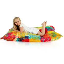 Ergonomiczna Biała Poduszka XL Nylon – Łatwa do przenoszenia