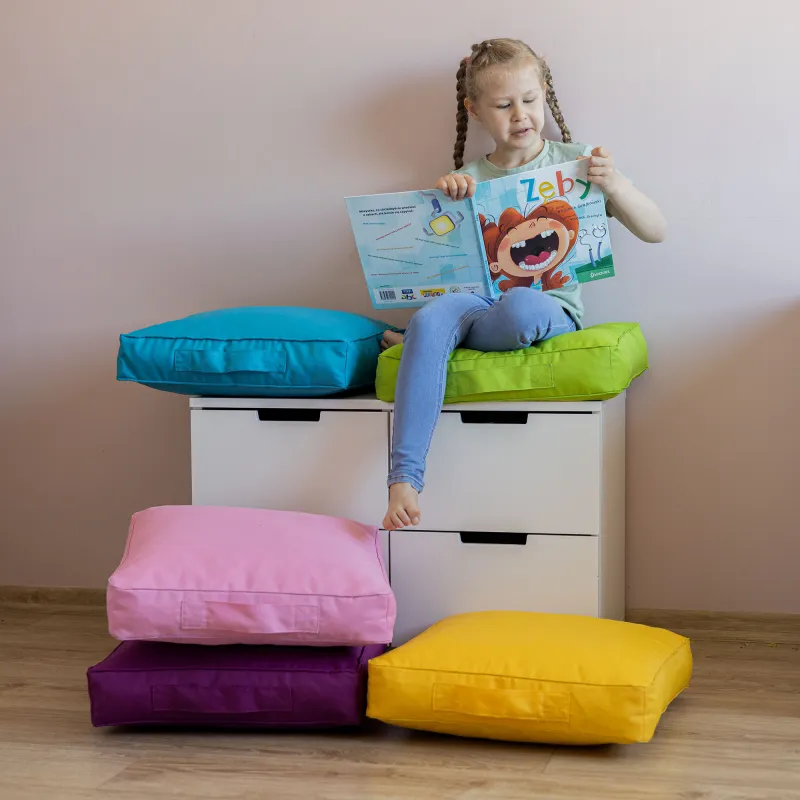 Wygodna Biała Poducha do Siedzenia Nylon – Z wysokiej jakości materiałów