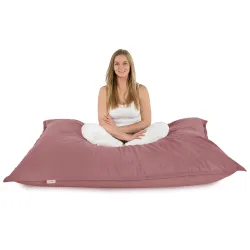 Luksusowa Beżowa Poducha XL Do Leżenia Plusz – Łatwa do przenoszenia