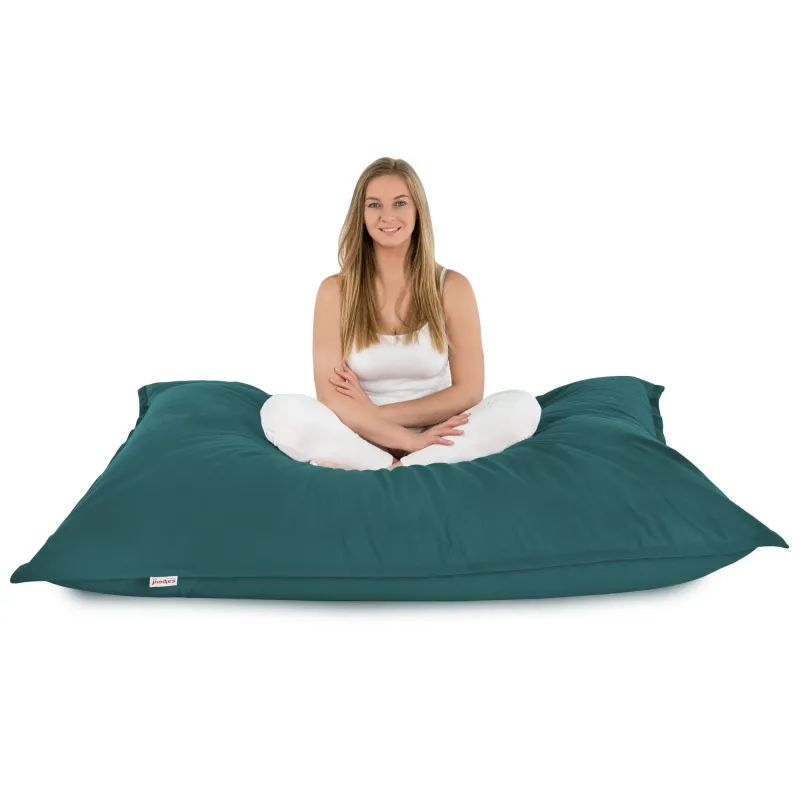 Luksusowa Beżowa Poducha XL Do Leżenia Plusz – Łatwa do przenoszenia