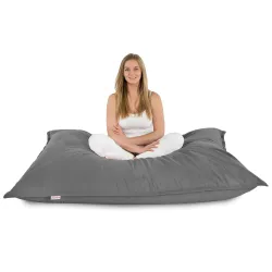 Luksusowa Beżowa Poducha XL Do Leżenia Plusz – Łatwa do przenoszenia