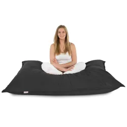 Luksusowa Beżowa Poducha XL Do Leżenia Plusz – Łatwa do przenoszenia