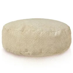 Pufa Podnóżek Okrągły - Welur Dot