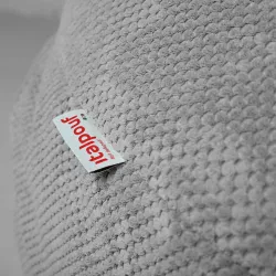 Wygodna Szary Dot Pufa Worek Sako Dla Dzieci – Z wodoodporną powłoką