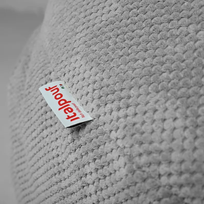 Wygodna Szary Dot Pufa Worek Sako Dla Dzieci – Z wodoodporną powłoką