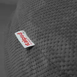 Wygodna Szary Dot Pufa Worek Sako Dla Dzieci – Z wodoodporną powłoką