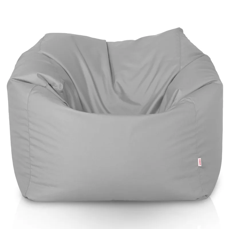 Biały fotel pufa sako outdoor – lekkość i harmonia w strefie relaksu