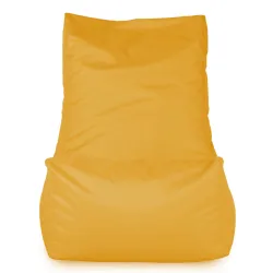 Biały fotel pufa sako z nylonu – czy sprawdzi się na tarasie lub w domu?