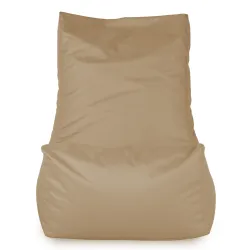 Biały fotel pufa sako z nylonu – czy sprawdzi się na tarasie lub w domu?