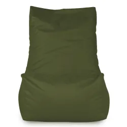 Biały fotel pufa sako z nylonu – czy sprawdzi się na tarasie lub w domu?