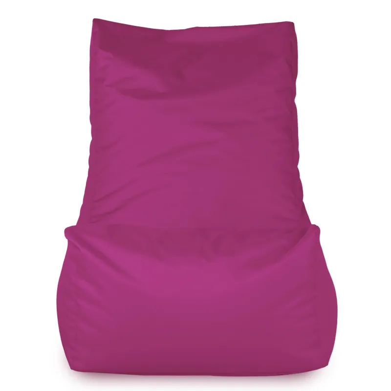 Biały fotel pufa sako z nylonu – czy sprawdzi się na tarasie lub w domu?