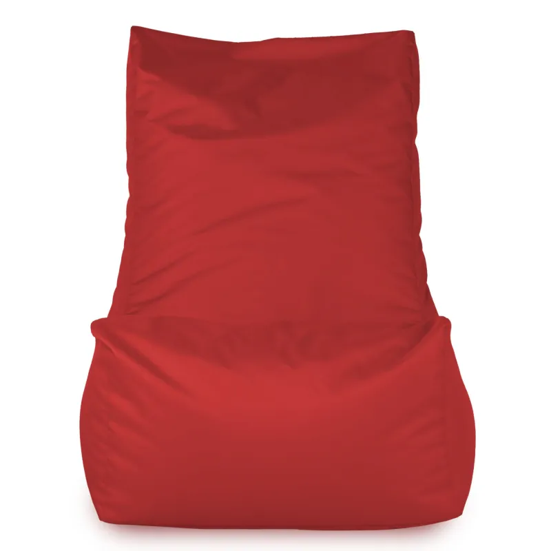 Biały fotel pufa sako z nylonu – czy sprawdzi się na tarasie lub w domu?