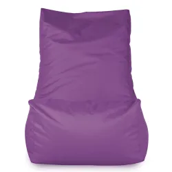 Biały fotel pufa sako z nylonu – czy sprawdzi się na tarasie lub w domu?