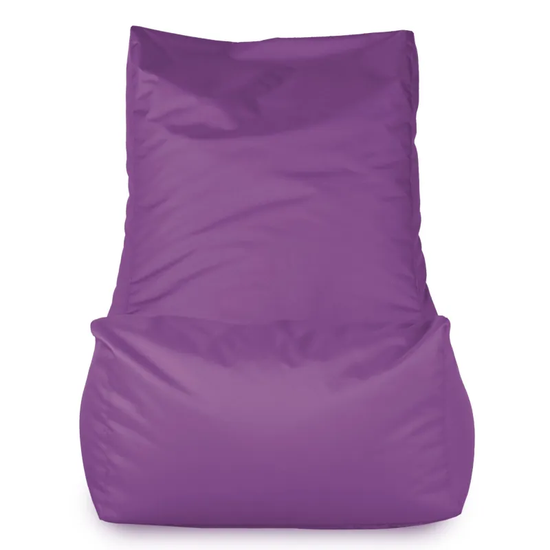 Biały fotel pufa sako z nylonu – czy sprawdzi się na tarasie lub w domu?