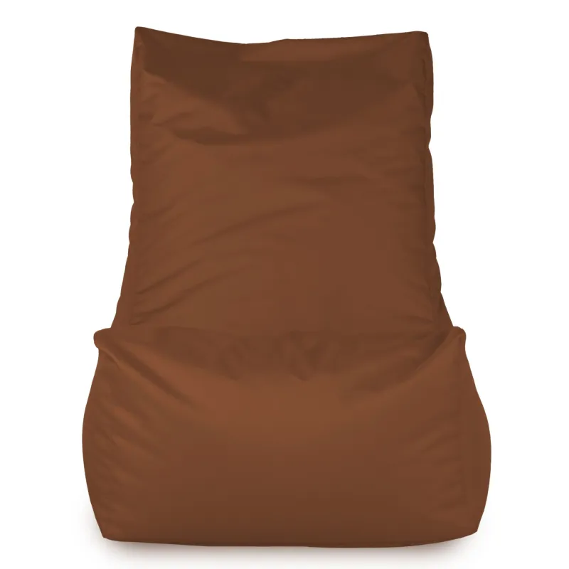 Biały fotel pufa sako z nylonu – czy sprawdzi się na tarasie lub w domu?