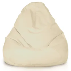 Stylowa Biały Worek Sako Drop XXL Outdoor – Z wodoodporną powłoką