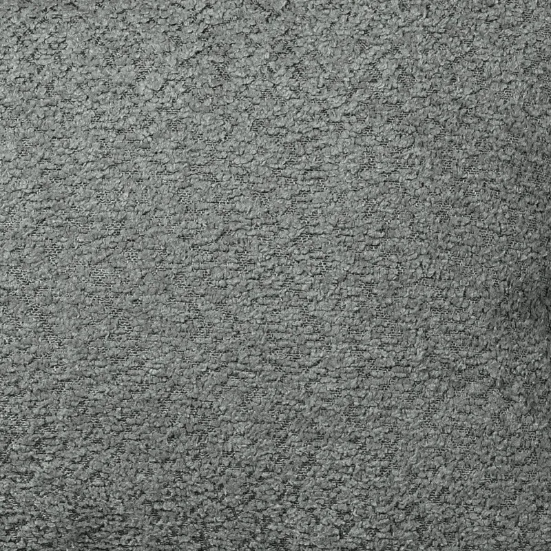 Wygodna Ecru Boucle Podnóżek Puf – Łatwa do przenoszenia