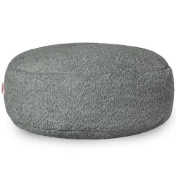 Pufa Podnóżek Okrągły - Boucle (Baranek)