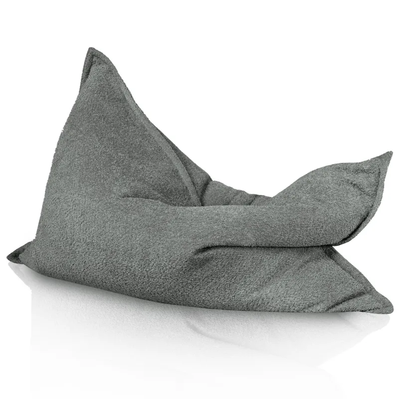 Nowoczesna Jasnobeżowy boucle poducha xl dla dzieci – Z wodoodporną powłoką