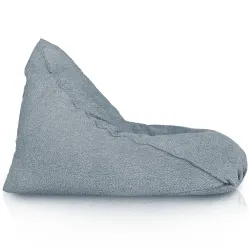 Luksusowa Ecru pufa sako fotel bermudy boucle – Świetna do domu i ogrodu