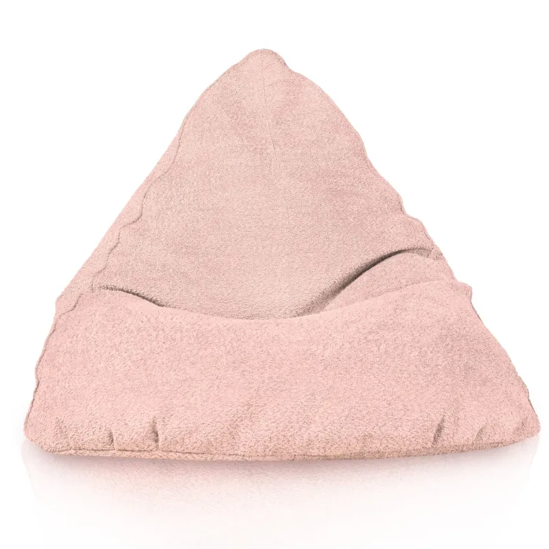 Luksusowa Ecru pufa sako fotel bermudy boucle – Świetna do domu i ogrodu