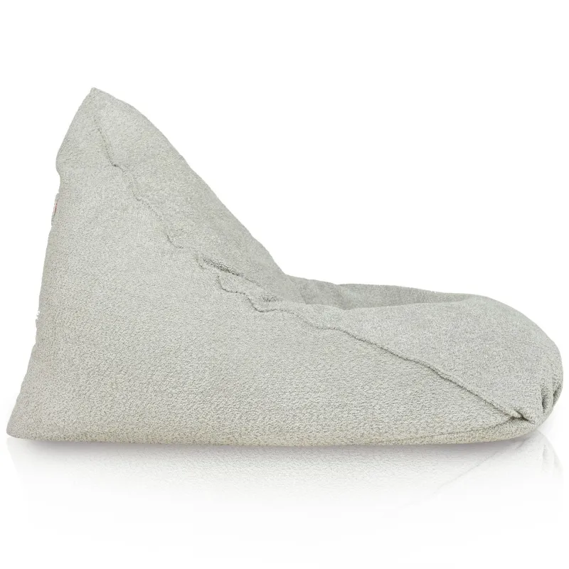 Luksusowa Ecru pufa sako fotel bermudy boucle – Świetna do domu i ogrodu