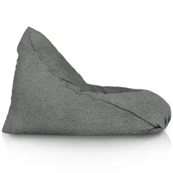 Luksusowa Ecru pufa sako fotel bermudy boucle – Świetna do domu i ogrodu