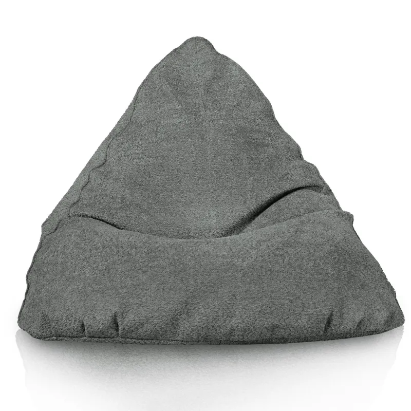 Luksusowa Ecru pufa sako fotel bermudy boucle – Świetna do domu i ogrodu