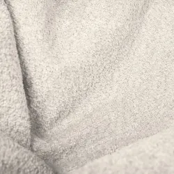 Ecru worek pufa XXL sako boucle