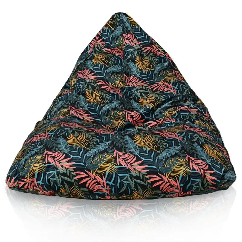 Ergonomiczna Łaciaty Pufa Sako Bermudy – Łatwa do przenoszenia