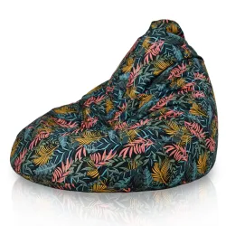 Pufa Worek z Oparciem Drop XXL - Premium Prints