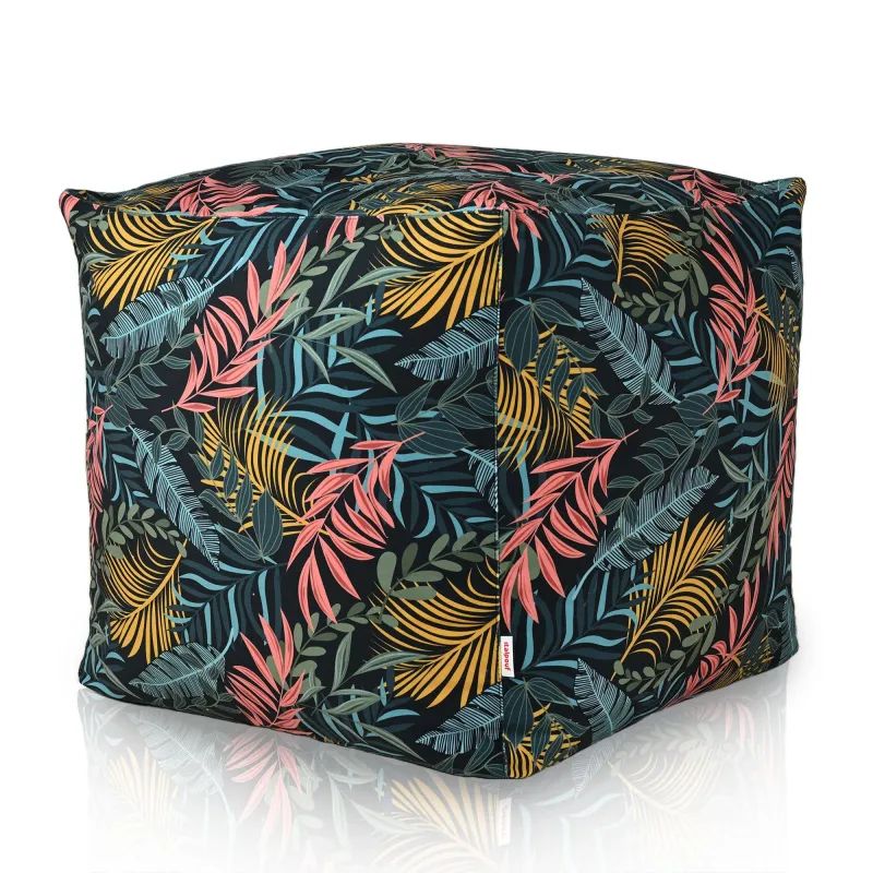 Pufa Kostka Siedzisko i Podnóżek 45x45 cm Premium Prints