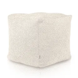 Pufa Kostka Kwadratowa - Boucle (Baranek)