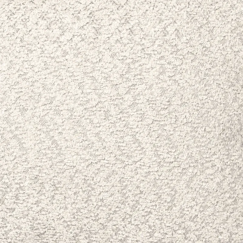 Stylowa Beżowa Pufa Kostka boucle – Z wodoodporną powłoką