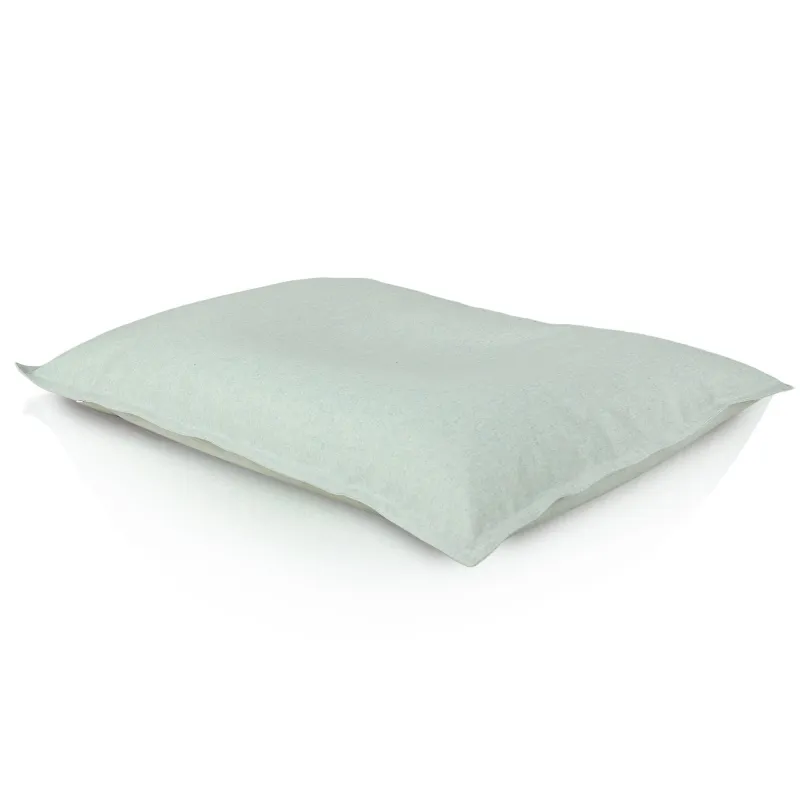 Lekka Wełniana szaro niebieska poducha do siedzenia – Łatwa do przenoszenia