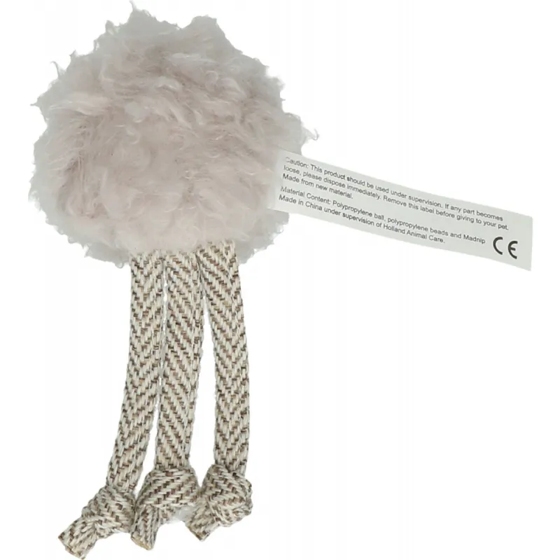 Wełniana ośmiornica zabawka  dla kota