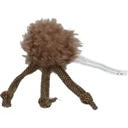 Wełniana ośmiornica zabawka  dla kota