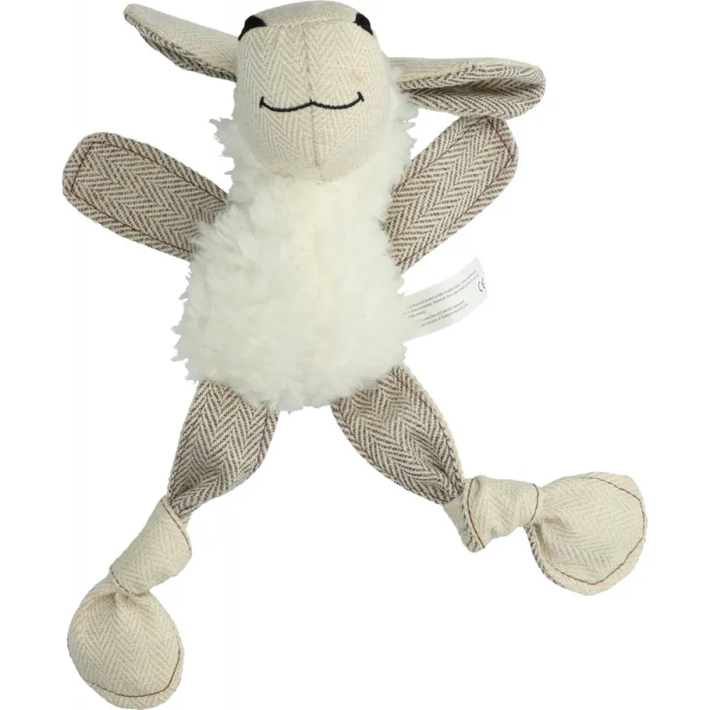 Owca z miękkiego polaru zabawka dla psa