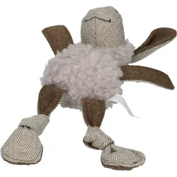 Owca z miękkiego polaru zabawka dla psa