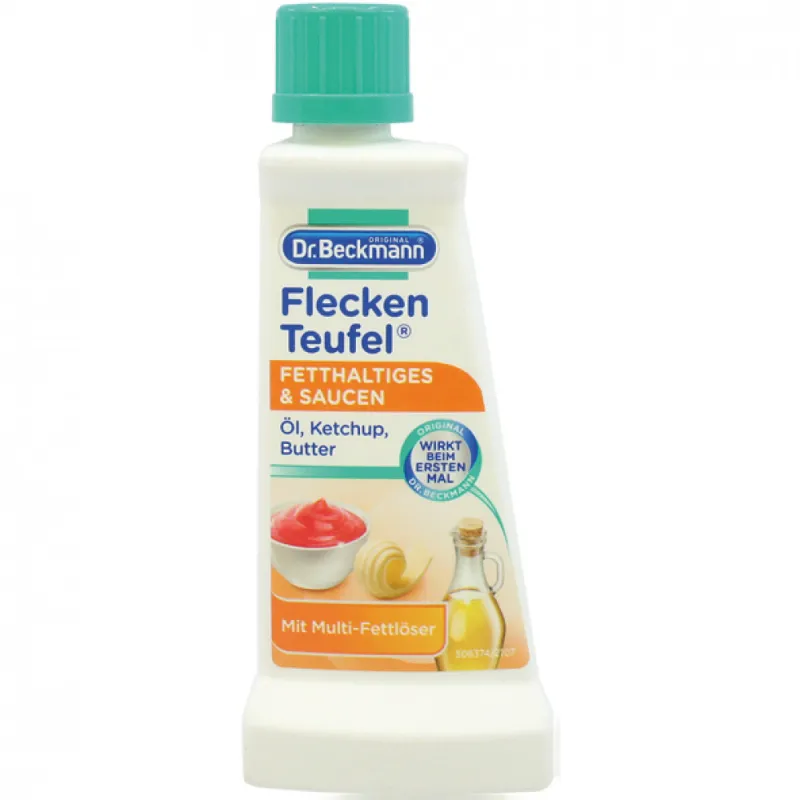 Odplamiacz precyzyjny Dr. Beckmann Tłuszcz + Sosy 50ml