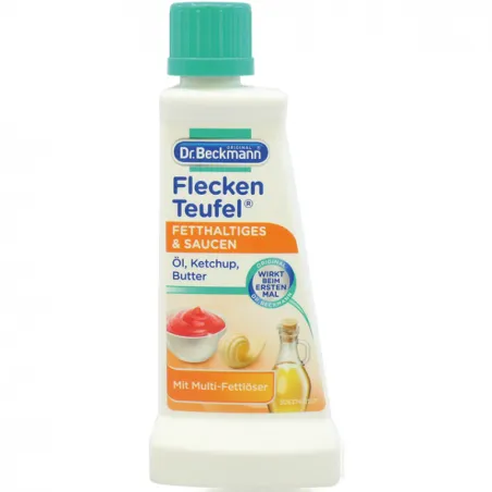 Odplamiacz precyzyjny Dr. Beckmann Tłuszcz + Sosy 50ml